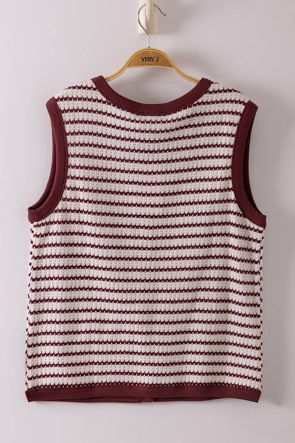 Luna Knit Button Down Top