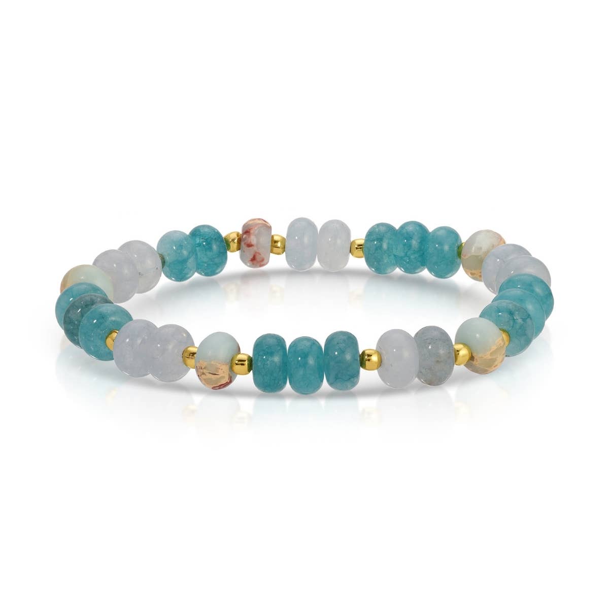 Rainbow Stone Bracelets 8mm