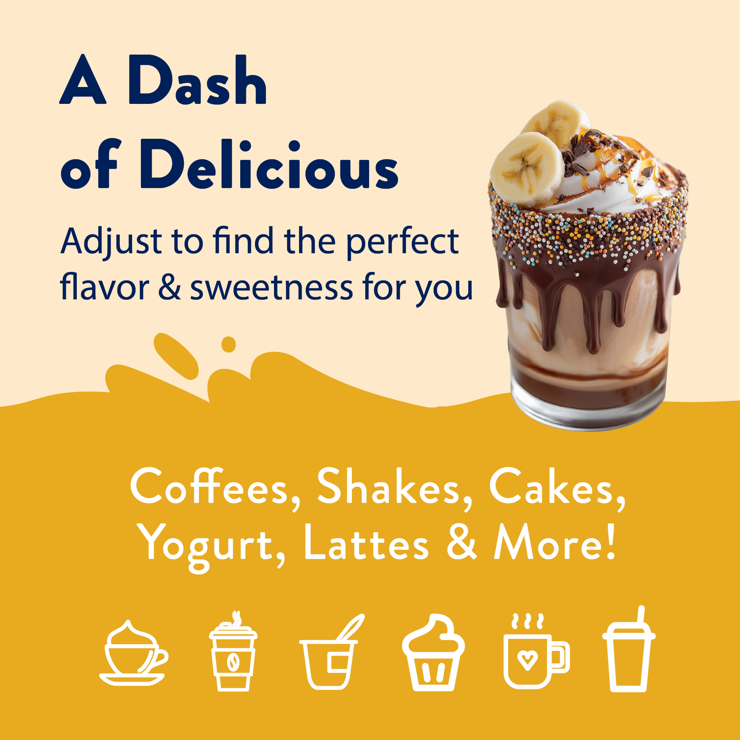 Dippin' Dots® Banana Split Ice Cream Syrup