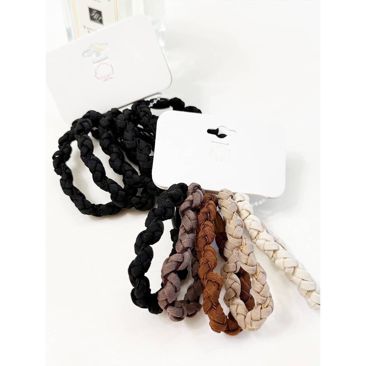 Brown Tone Multi Design Hair Ties