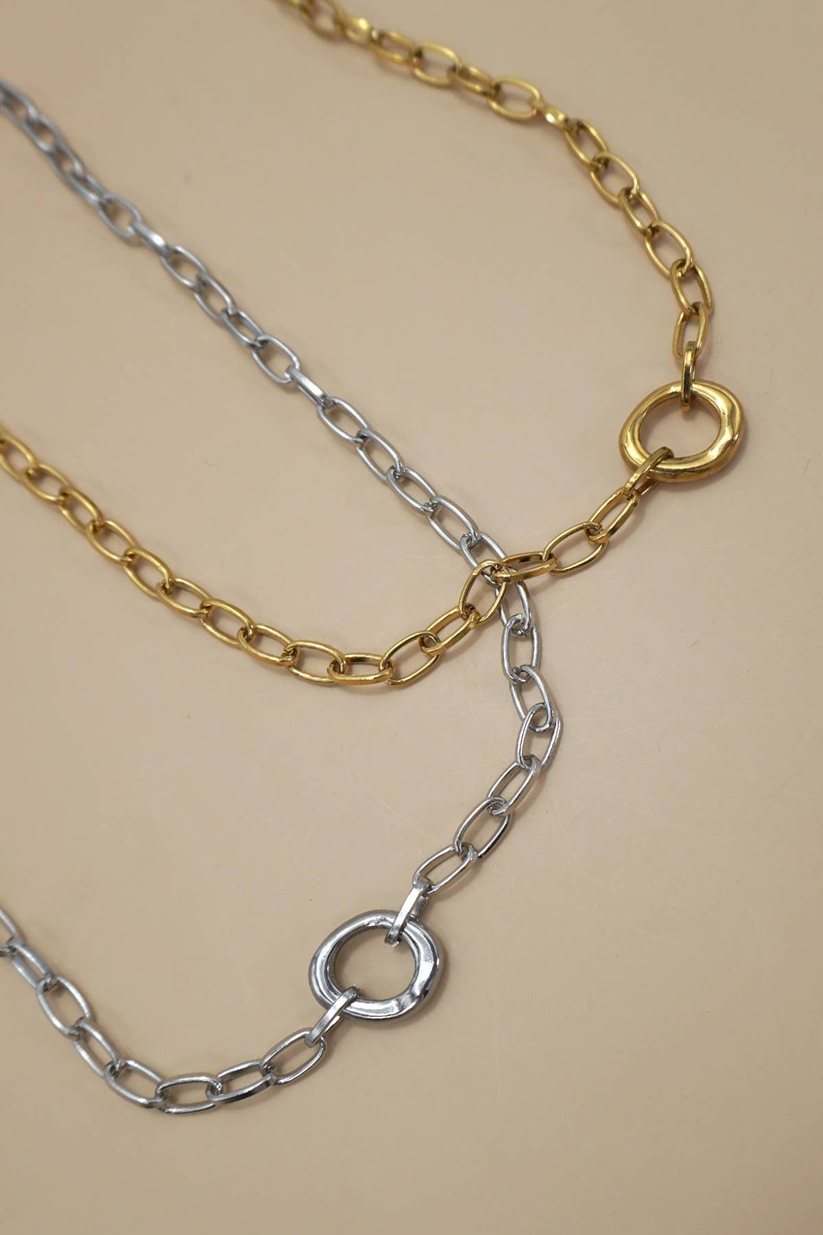 Tarnish-free Oval Chain Necklace