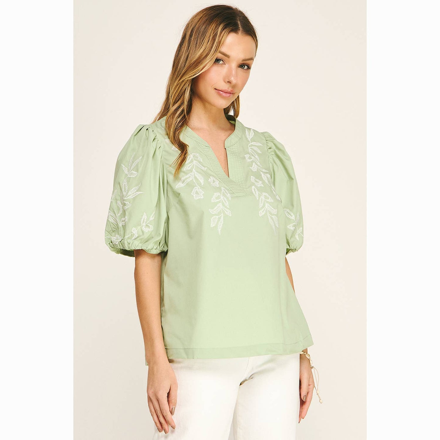 Ivy Embroidered Top