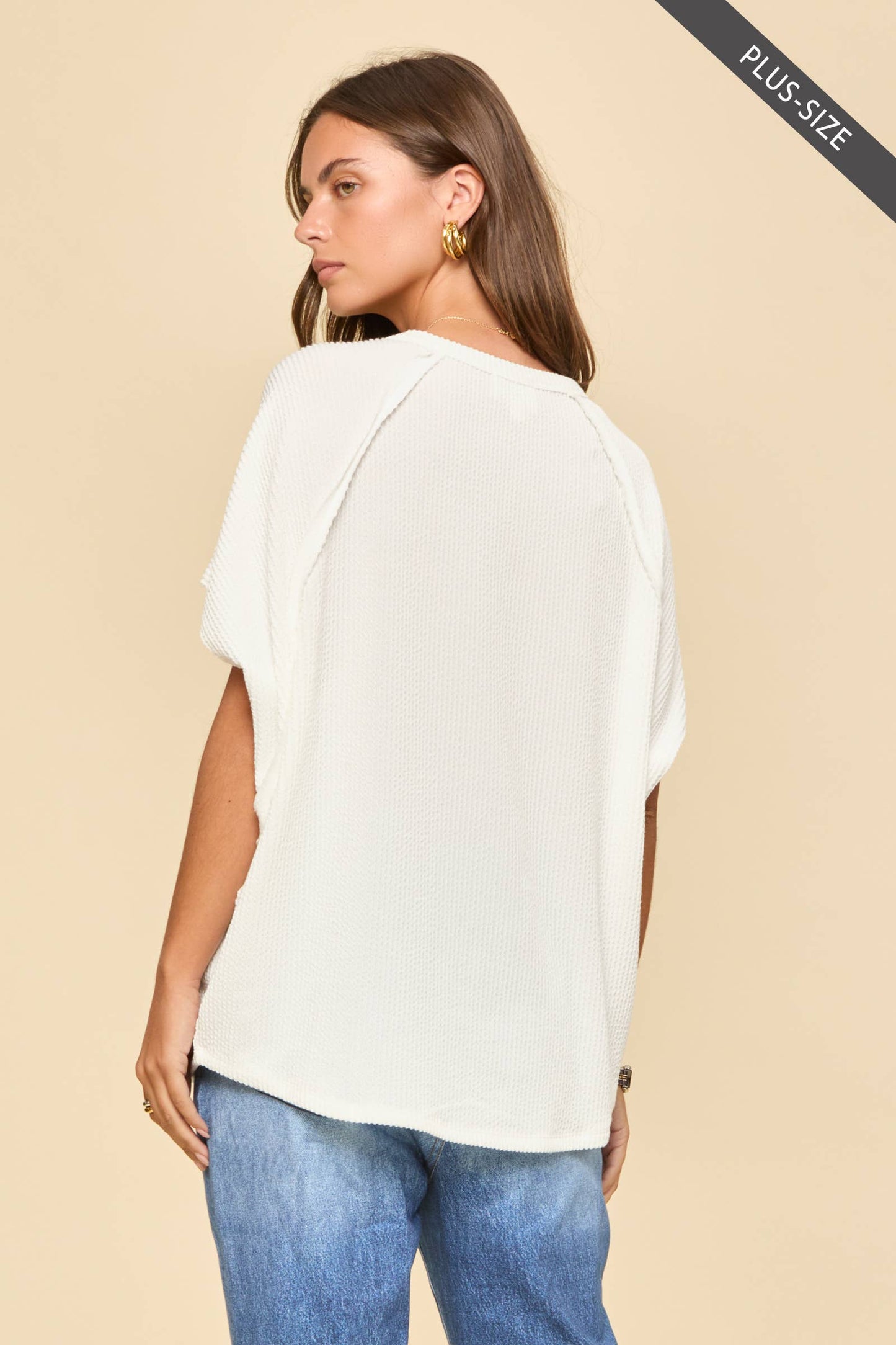 Relaxed Style Knit Top