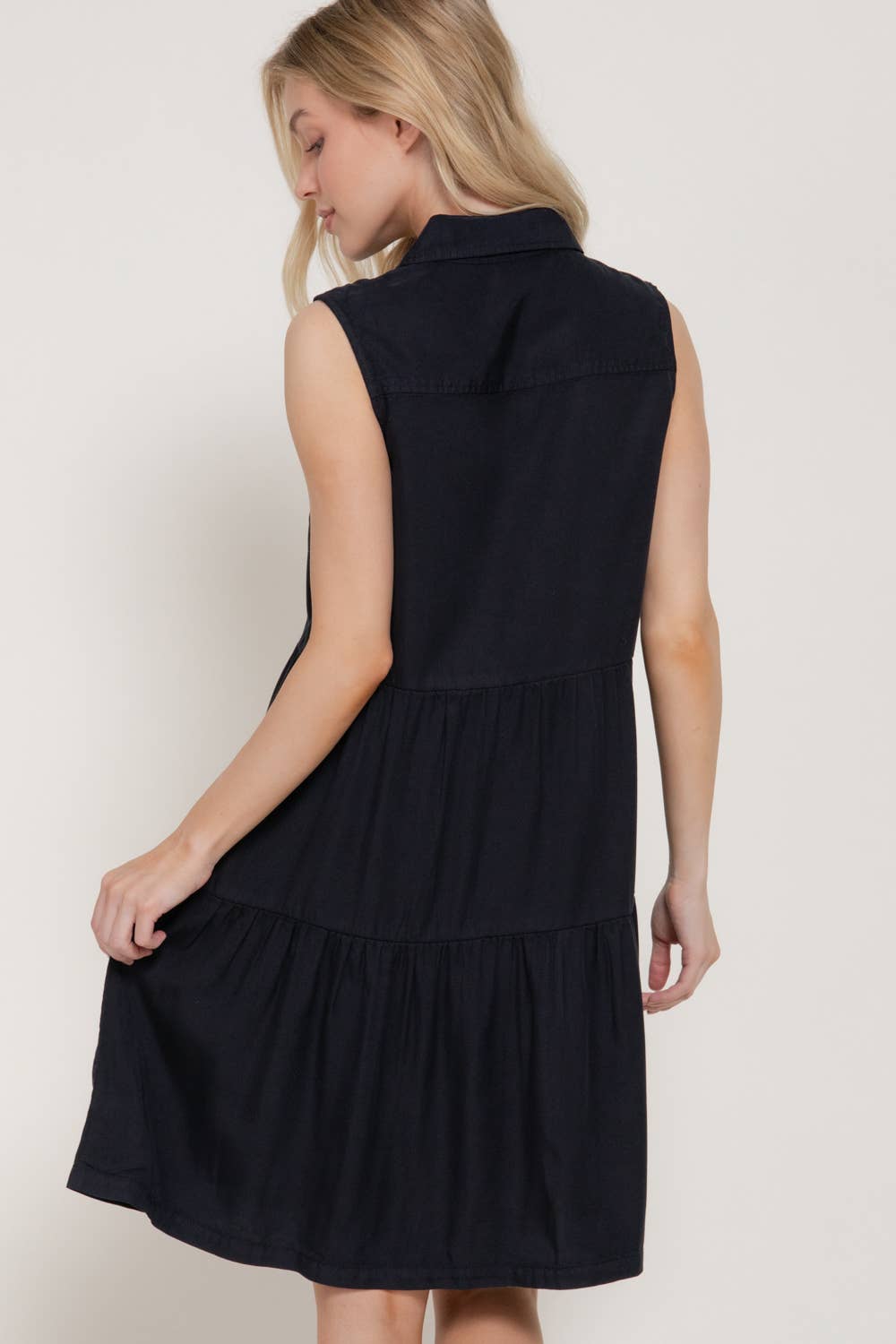 Denim Chambray Dress