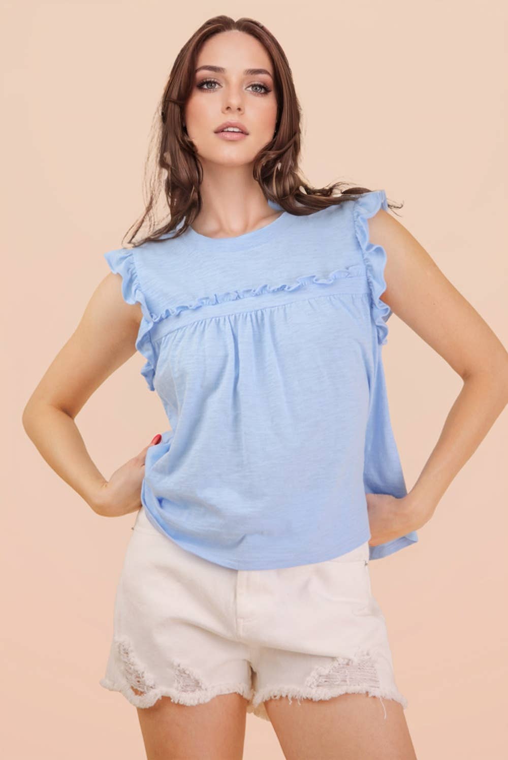 Marley Ruffle Top