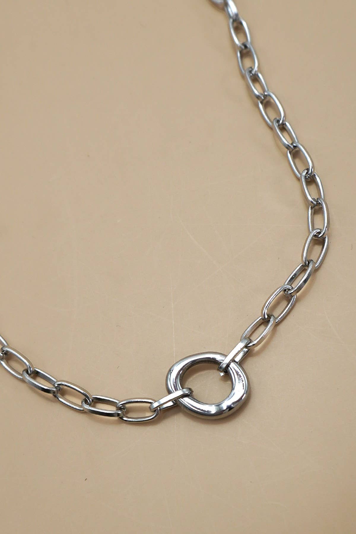 Tarnish-free Oval Chain Necklace
