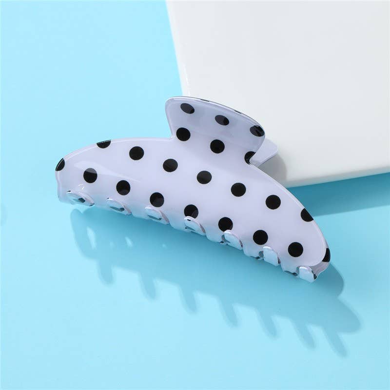 Polka Dot Hair Clip