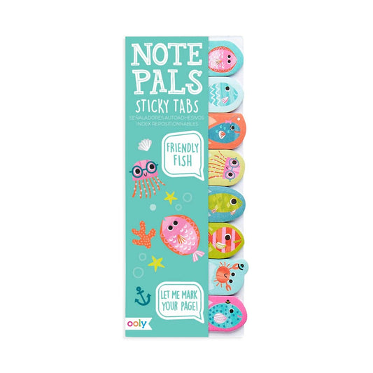 Note Pals Sticky Tabs: Friendly Fish - 1 Pack