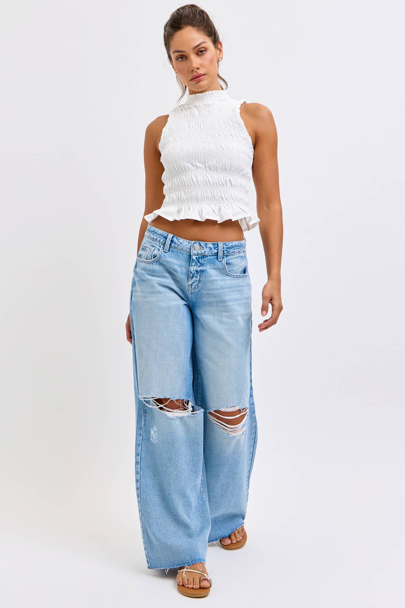 Cello Low Rise Wide Leg
