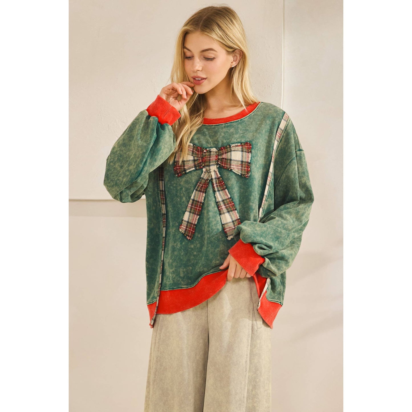 Very Merry Bow Pullover