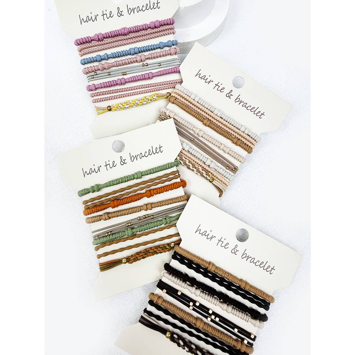 Boho Inspired Hair Tie Bracelets