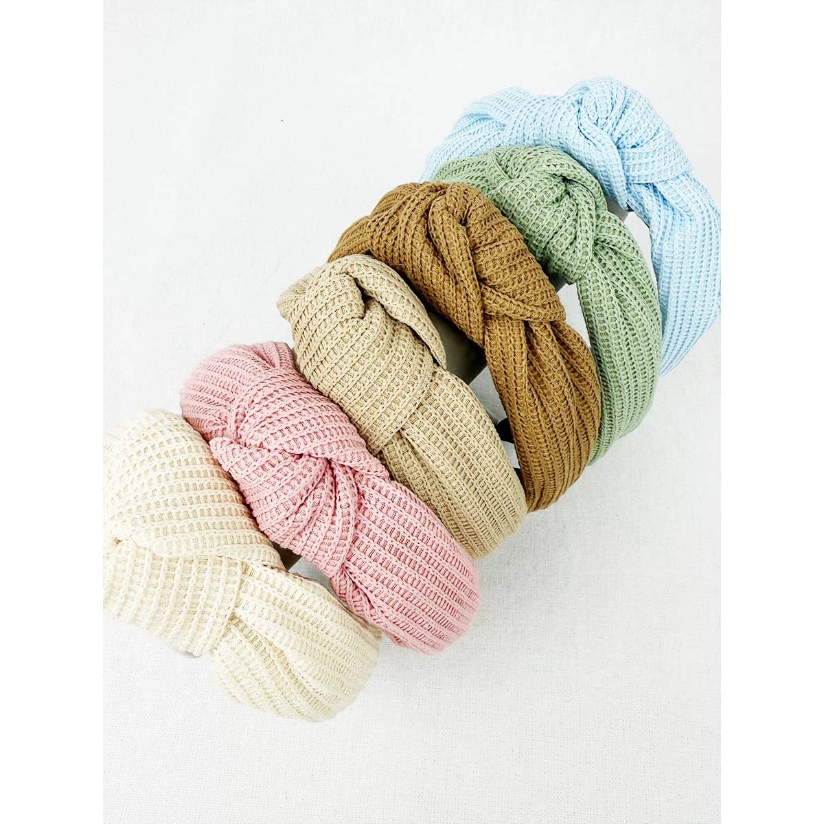 Waffle Knit Knot Headband