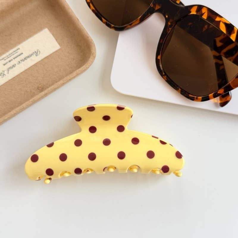 Polka Dot Hair Clip