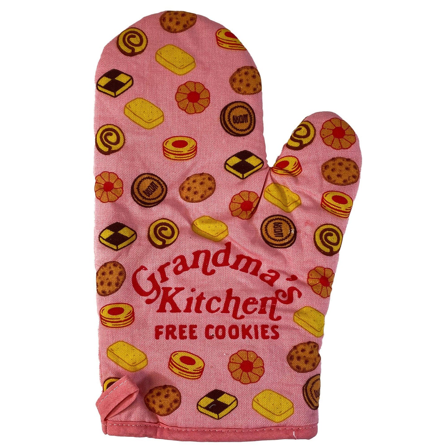 Grandma's Kitchen Free Cookies Oven Mitt