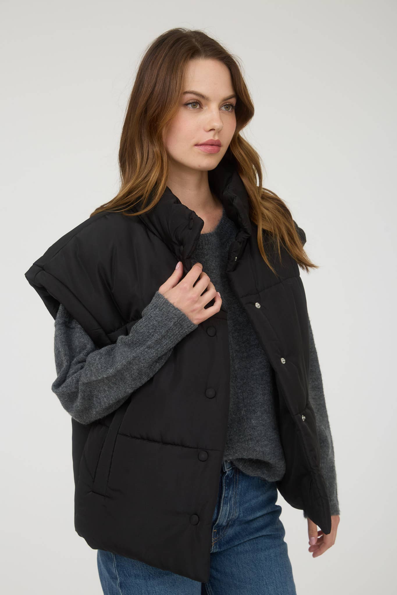 Oversized Puffer Vest