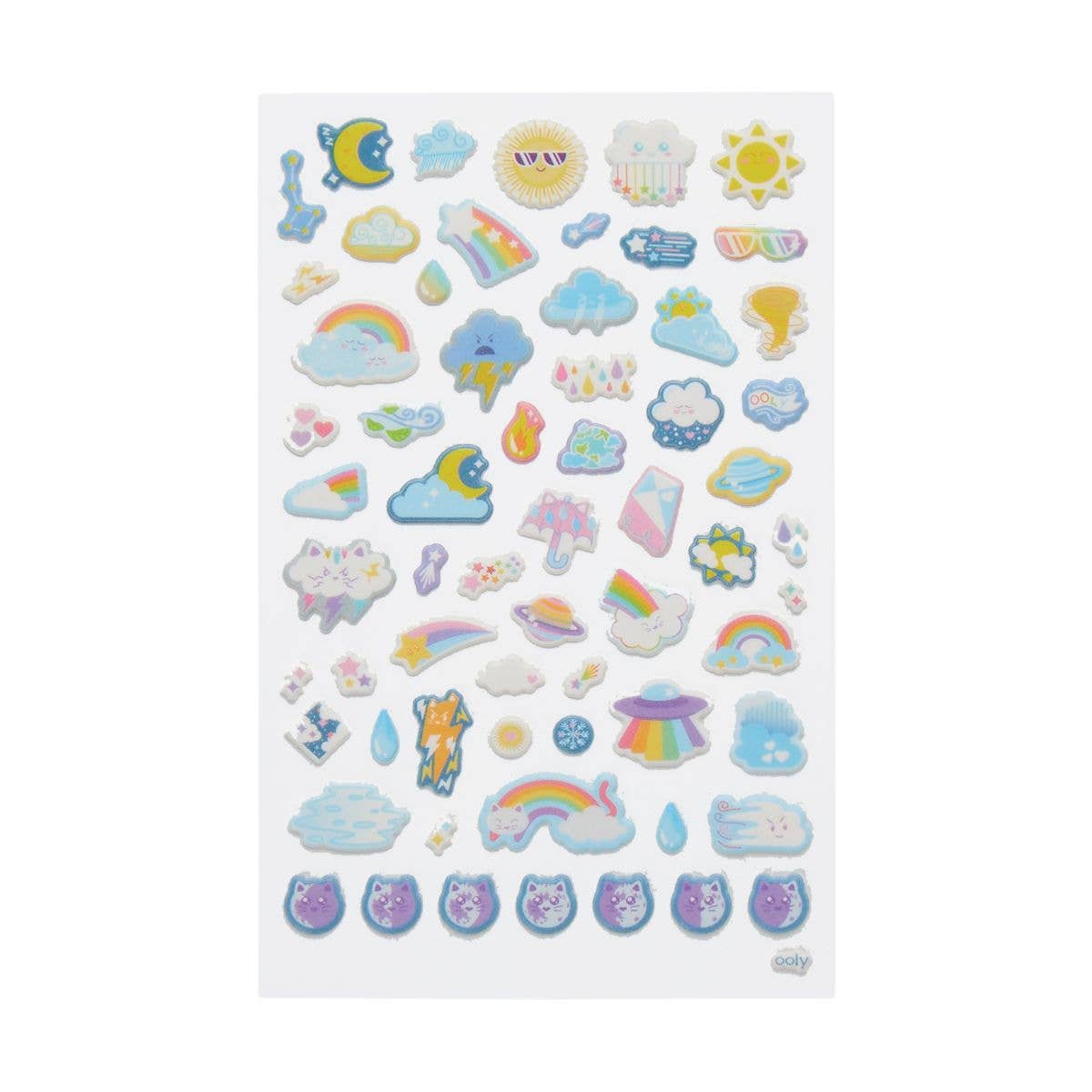 Stickiville Stickers: Weather Pals - Standard (1 Sheet)