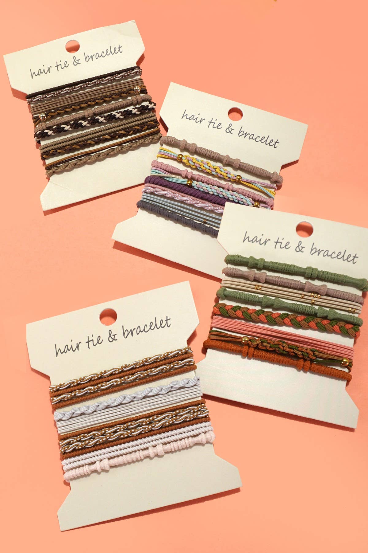 Bracelet & Hair Tie Set