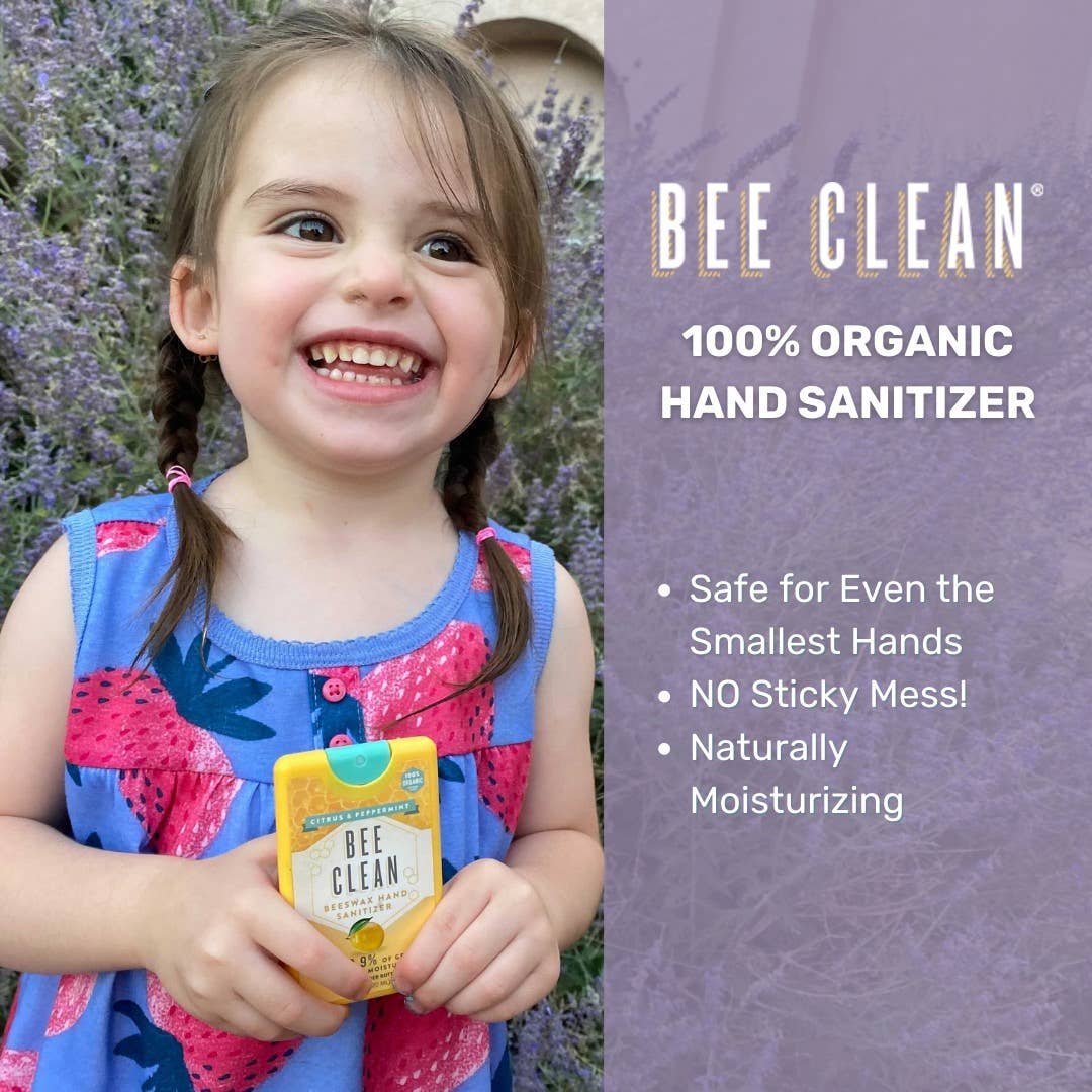 Bee Clean Organic Beeswax Hand Sanitizer