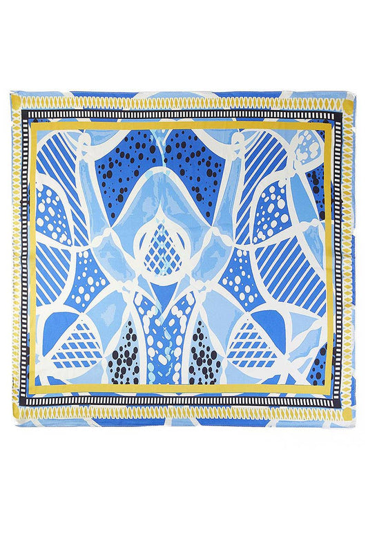 Abstract Graphic Print Bandana