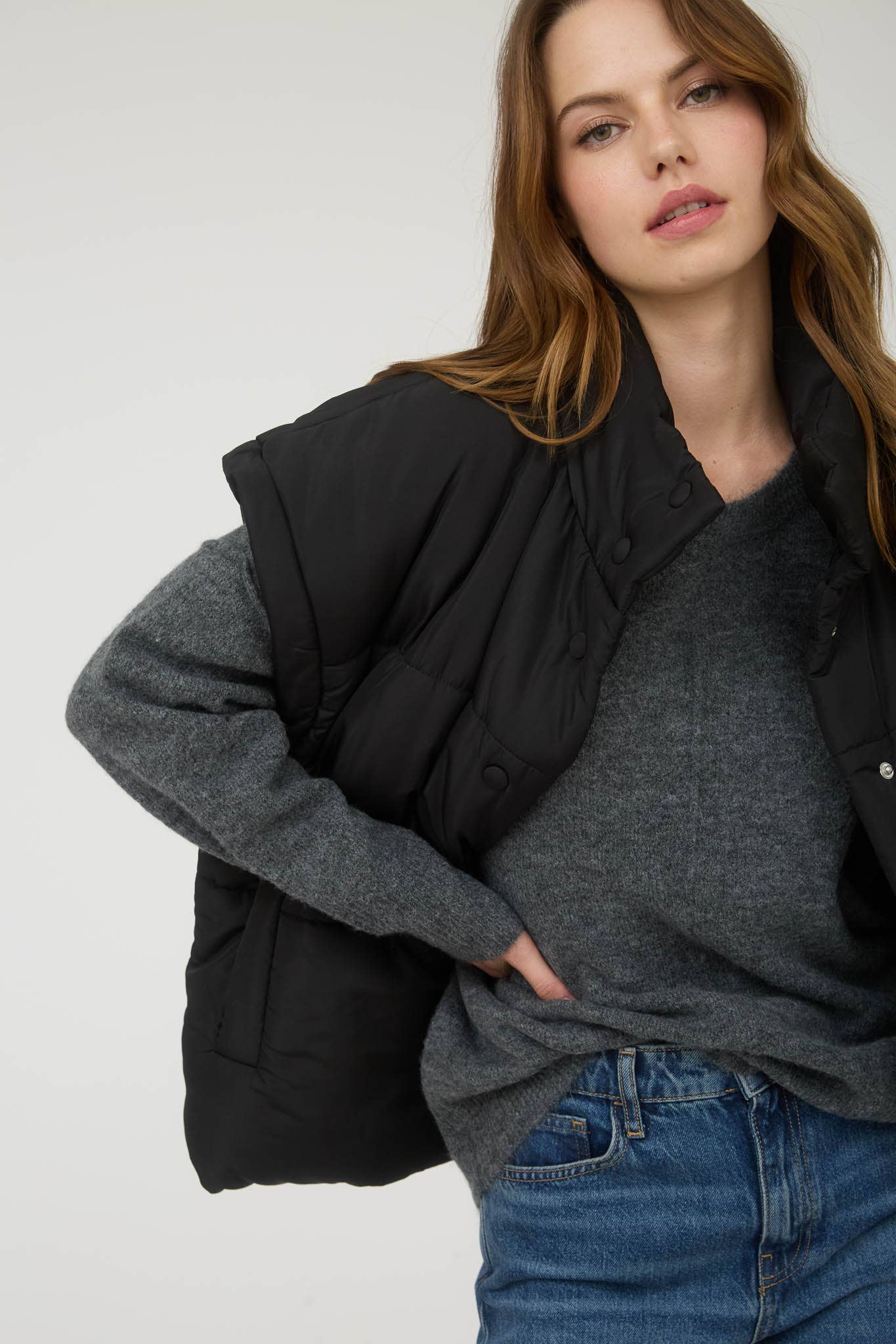 Oversized Puffer Vest