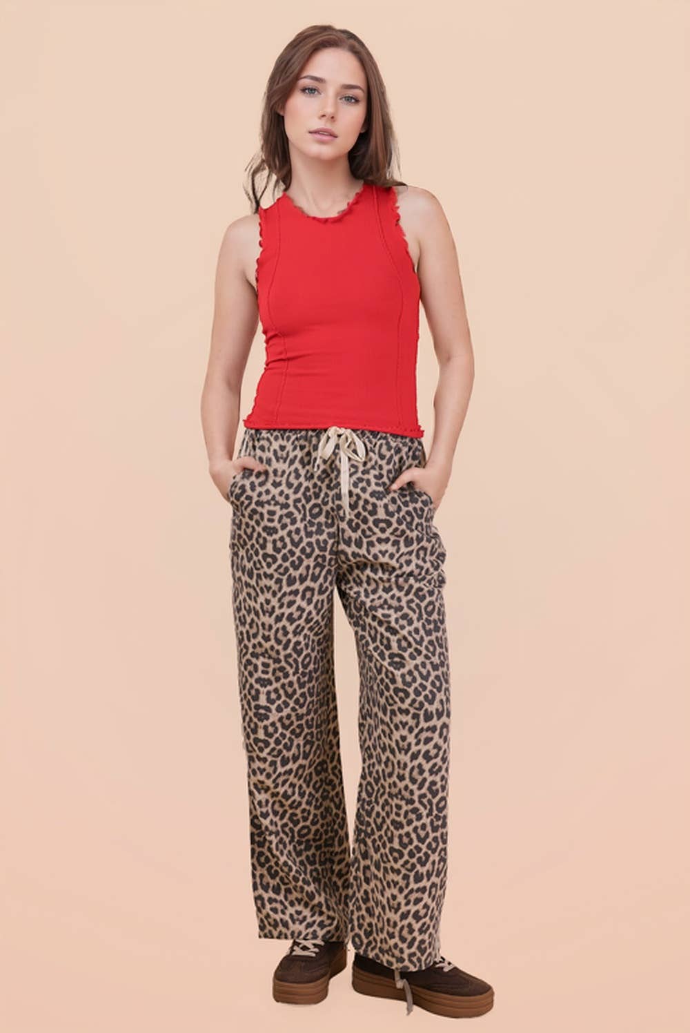 Mia Ripple Hem Knit Top