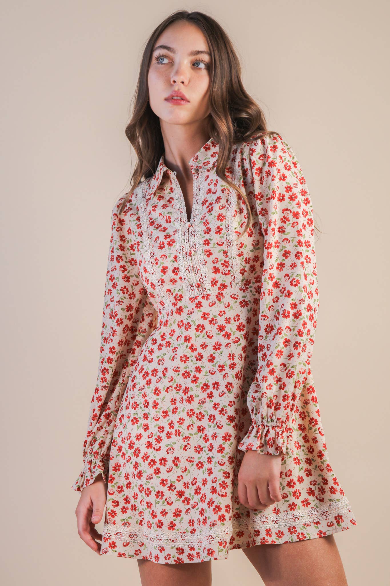 Rory Floral Lace Dress