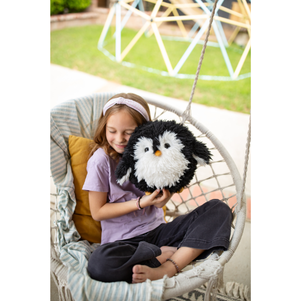 Soft Fluff Ball Fluffees Penguin Plushie