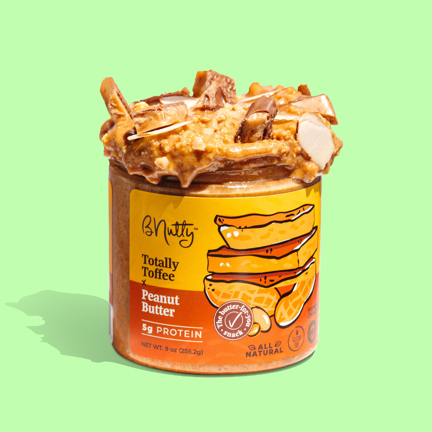 Totally Toffee BNutty Peanut Butter - 9oz