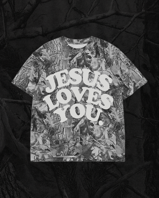 LMTD || Heavyweight "Midnight Oak" Camo Tee || Oversized