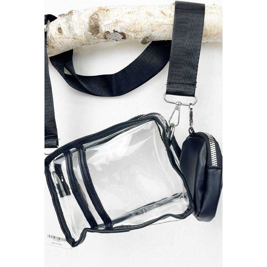 Clear Bag with Coin Purse