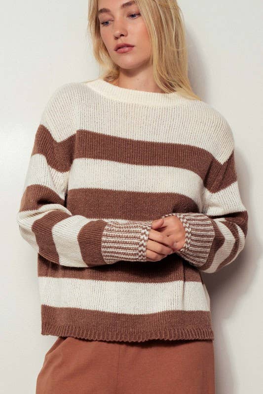 Marshmallow Coco Knit Sweater