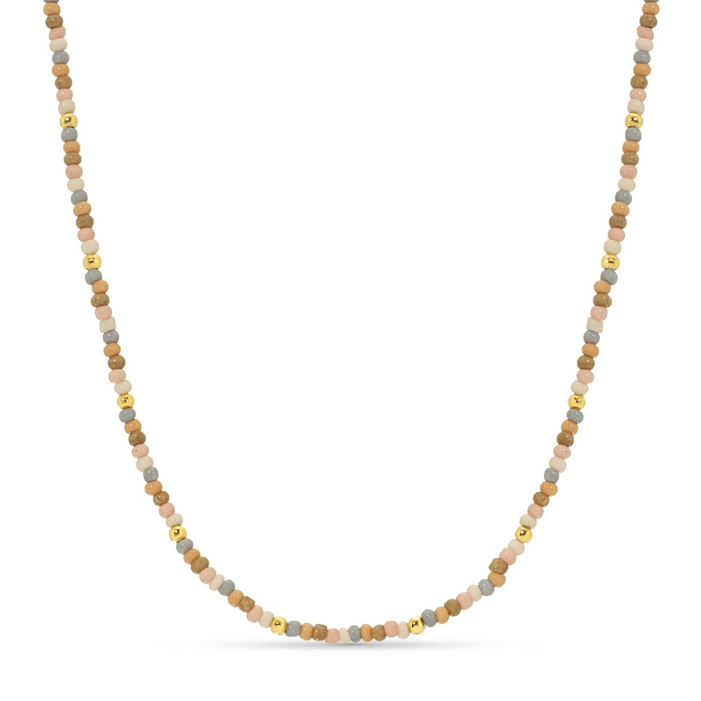 Splendid Iris Seed Bead Necklaces