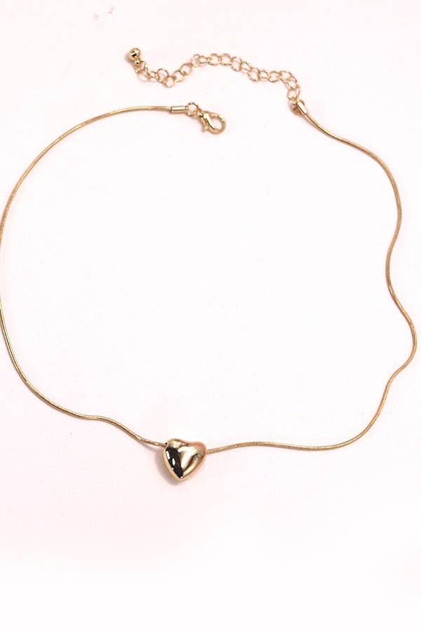 Mini Heart Pendant Necklace