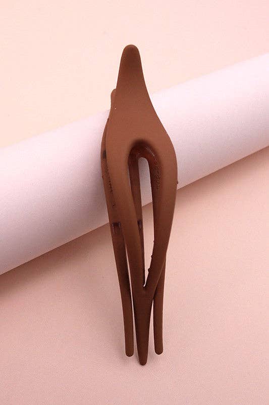 Slim Flat Hair Claw Clips