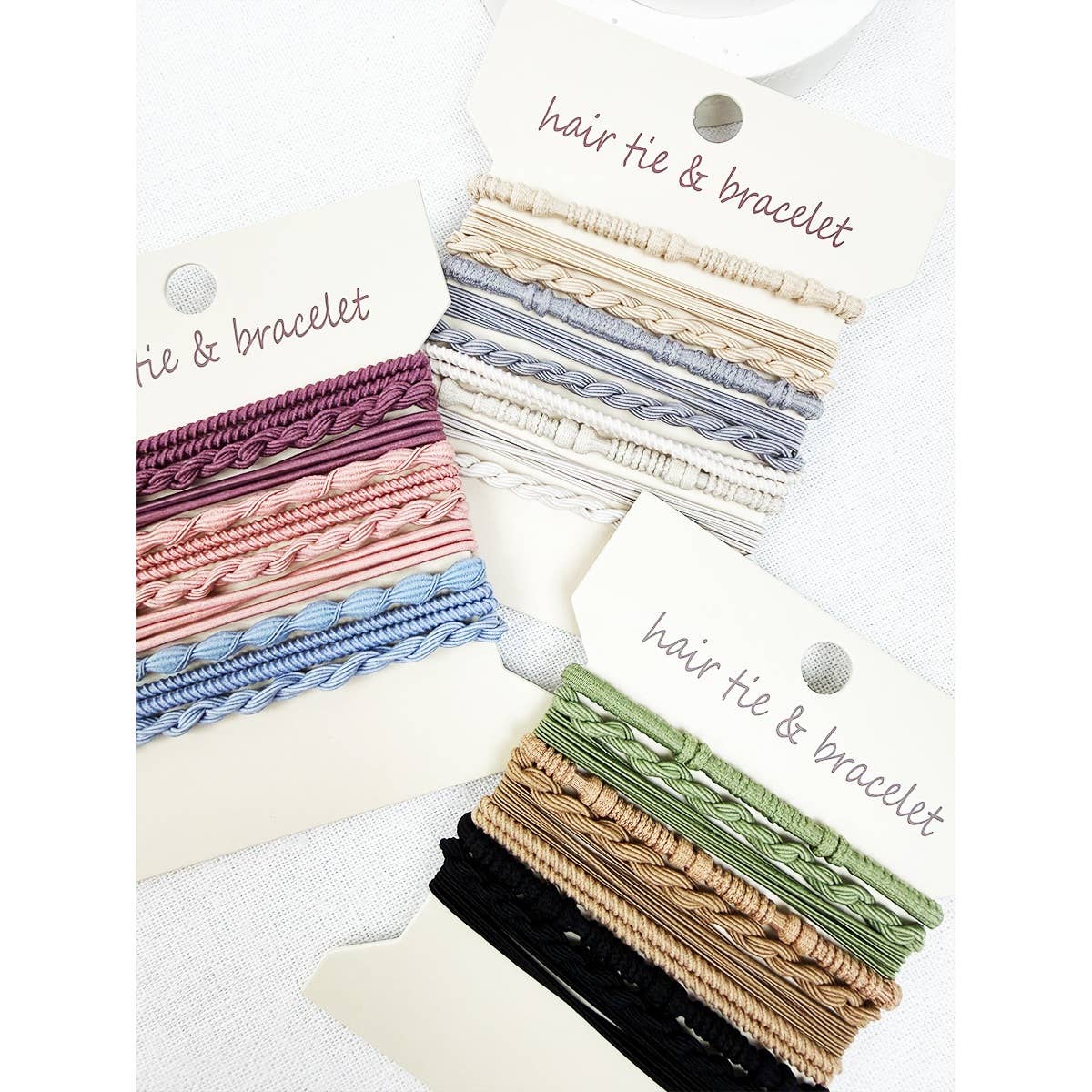 Boho Inspired Hair Tie Bracelets