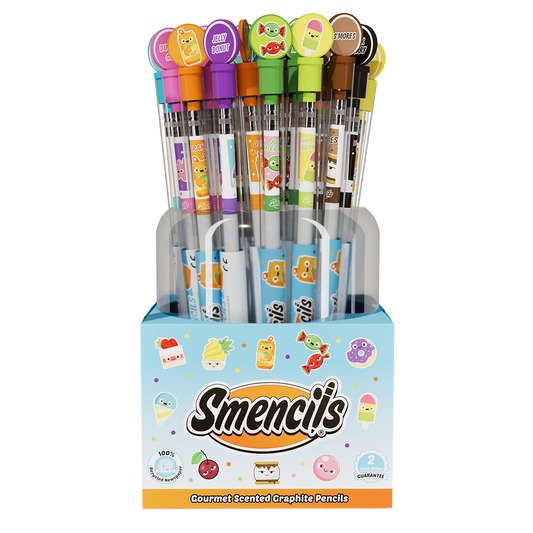 Graphite Smencils Cylinder - Scented Pencils
