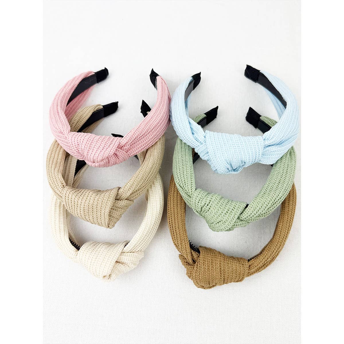 Waffle Knit Knot Headband