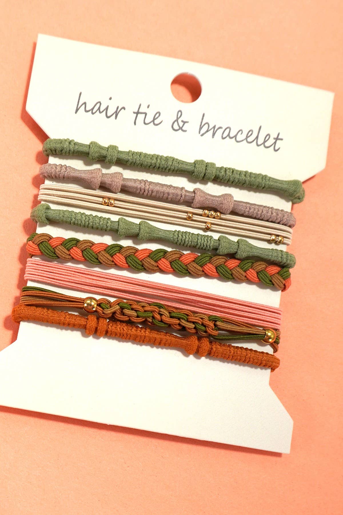 Bracelet & Hair Tie Set