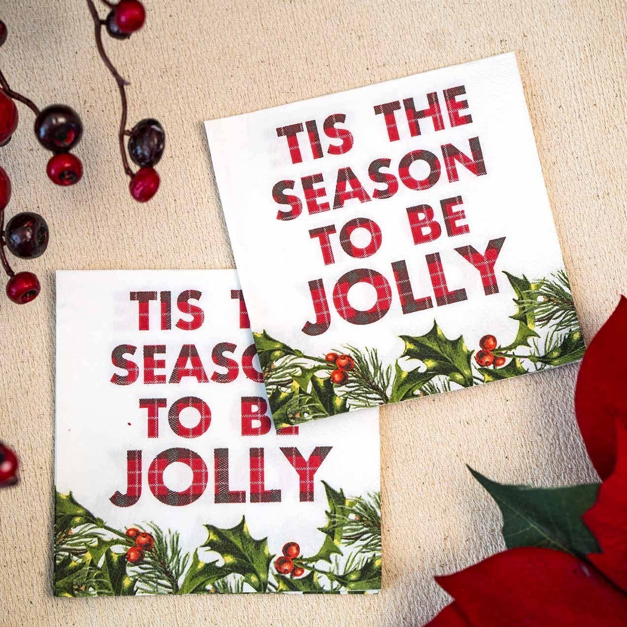 Tis the Season Christmas Napkins - 20 Pack