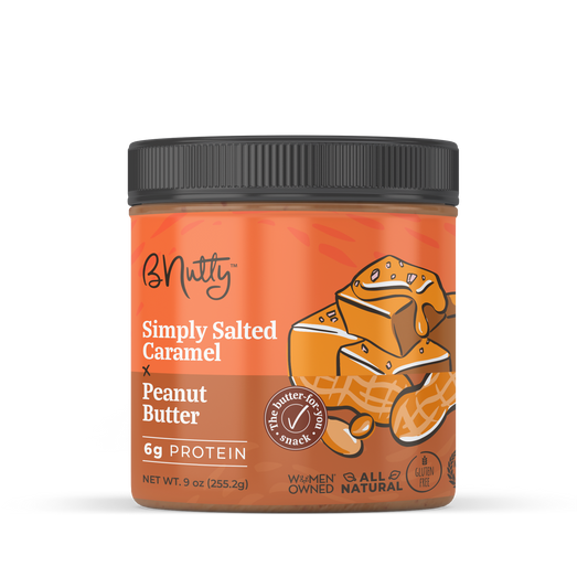 Simply Salted Caramel BNutty Peanut Butter - 9oz