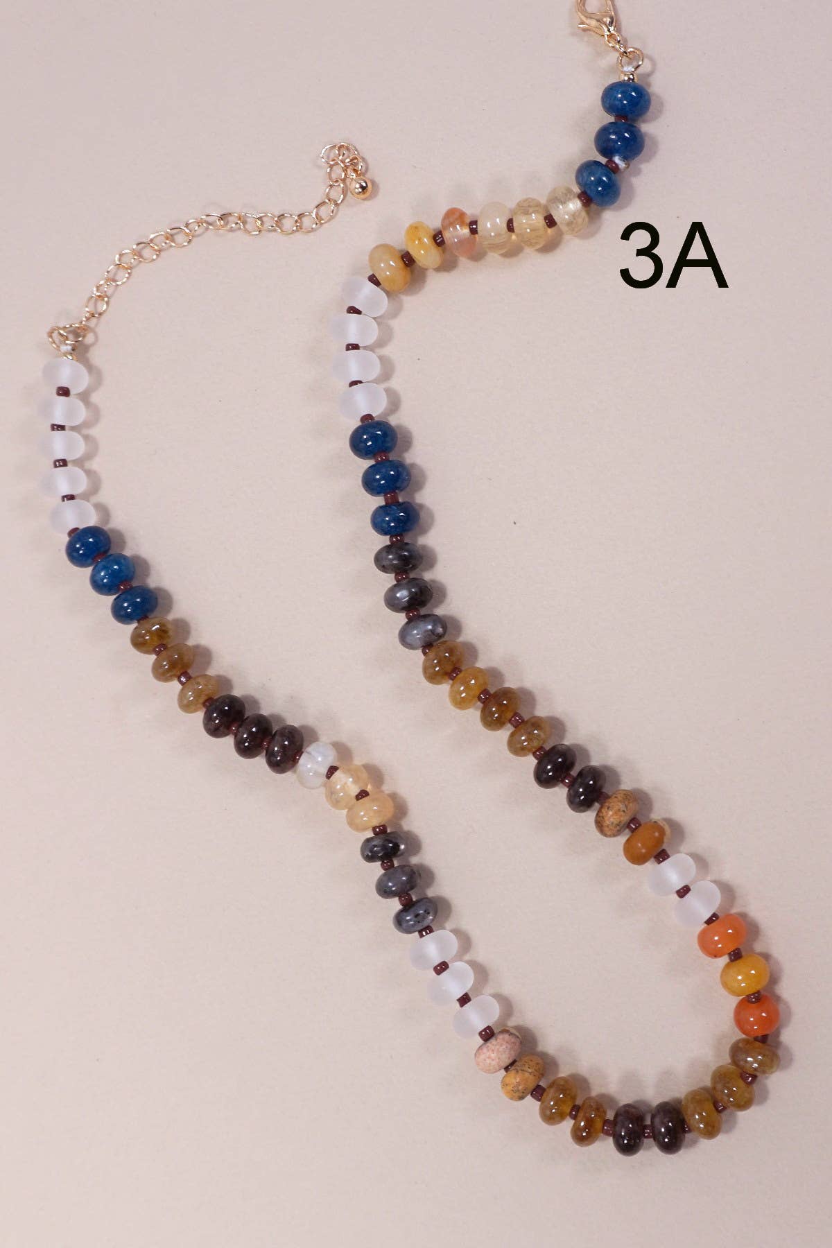 Noelle Stone Bead Necklace
