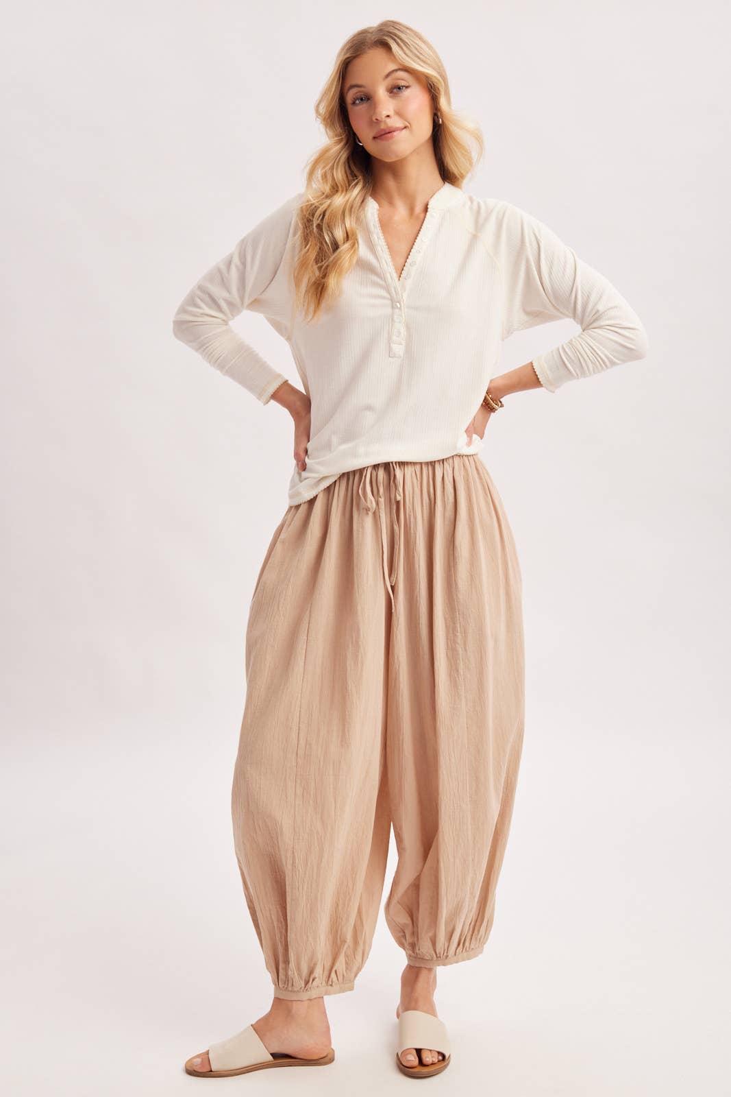 Boho Drawstring Pants