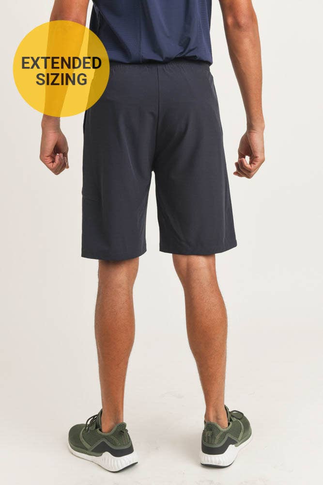 MEN - EXTENDED Active Drawstring Shorts