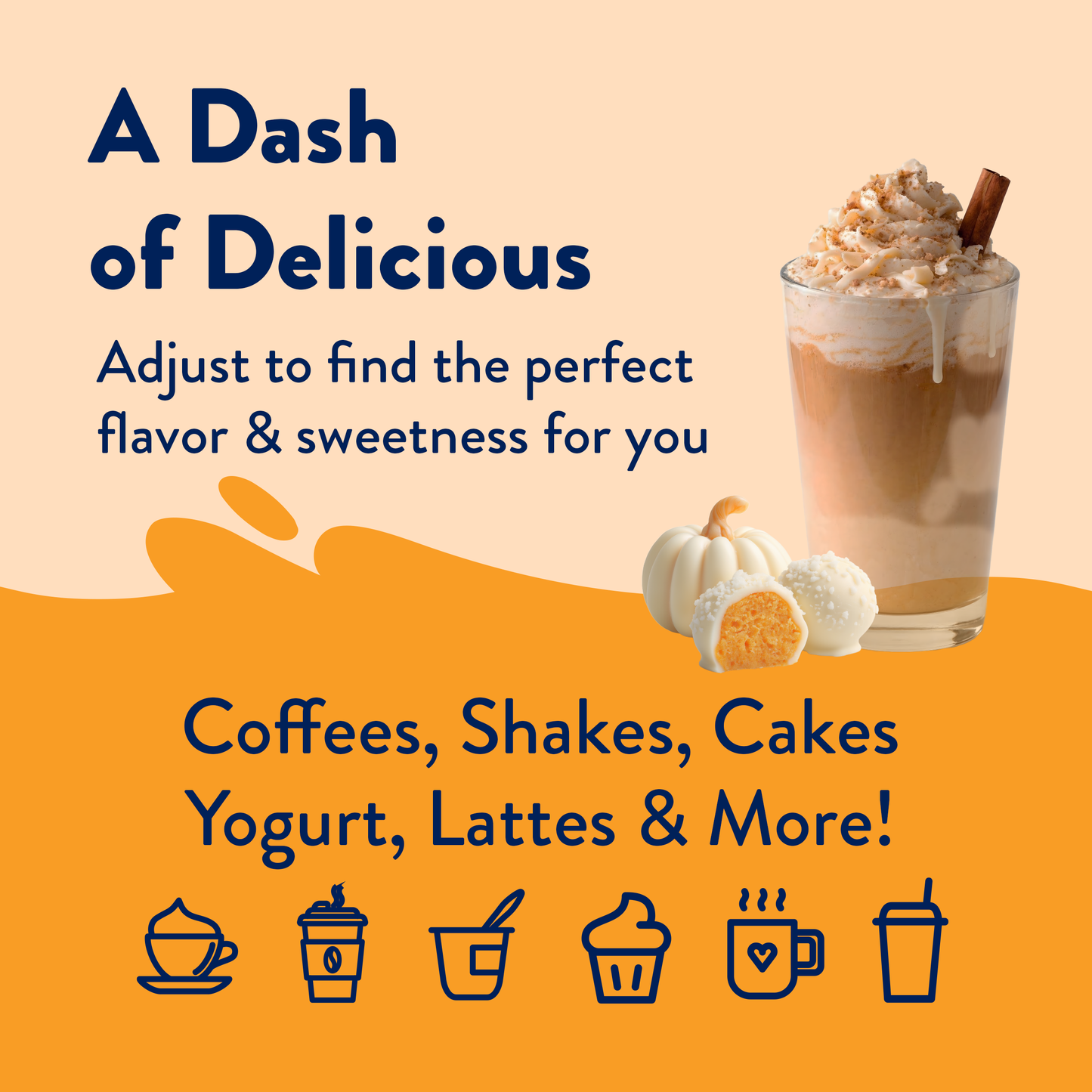 Sugar Free White Chocolate Pumpkin Syrup