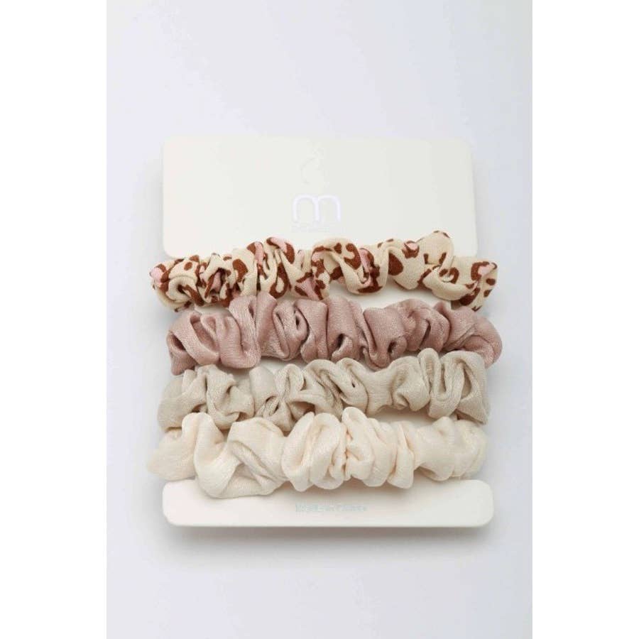 Leopard Scrunchie Set