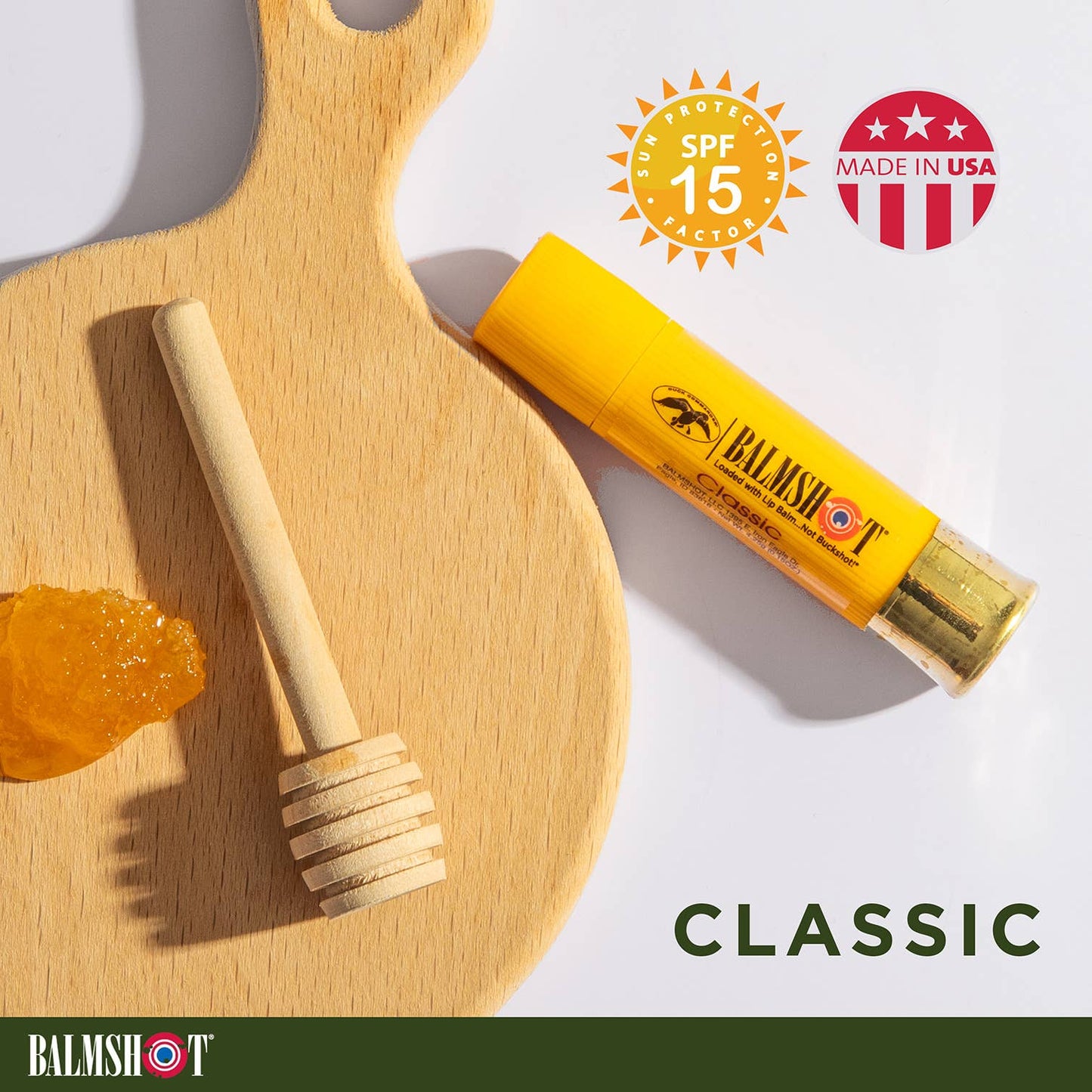 Balmshot & Duck Commander Beeswax SPF Lip Balm
