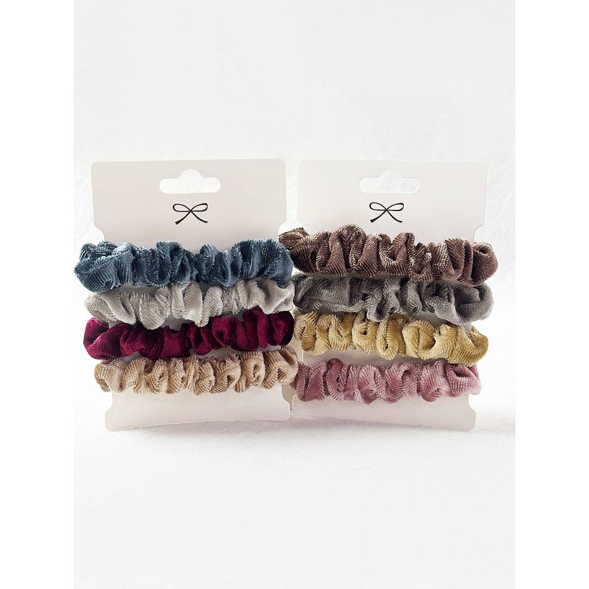 Velvet Assorted Scrunchie Set