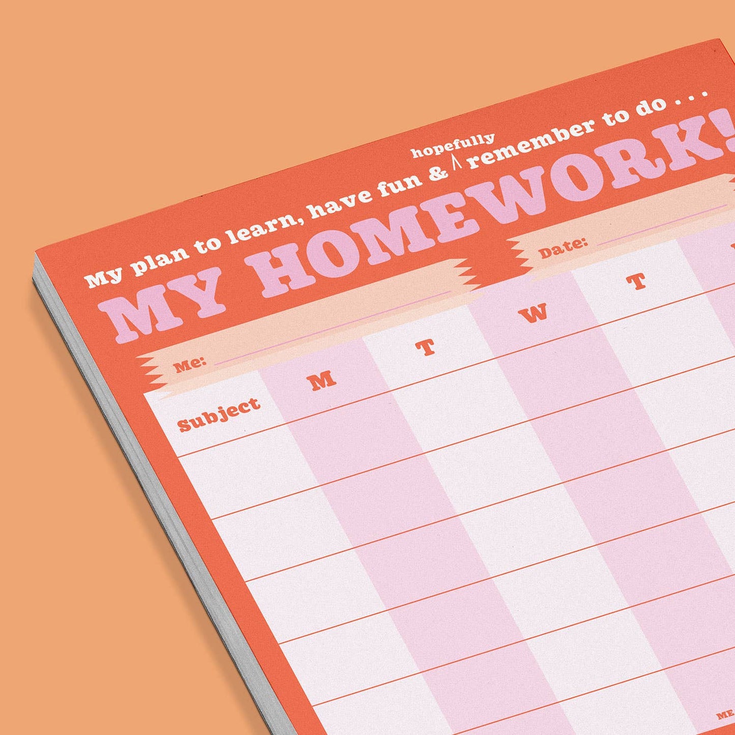Knock Knock Kids - Homework Stuff Can-Do Pads