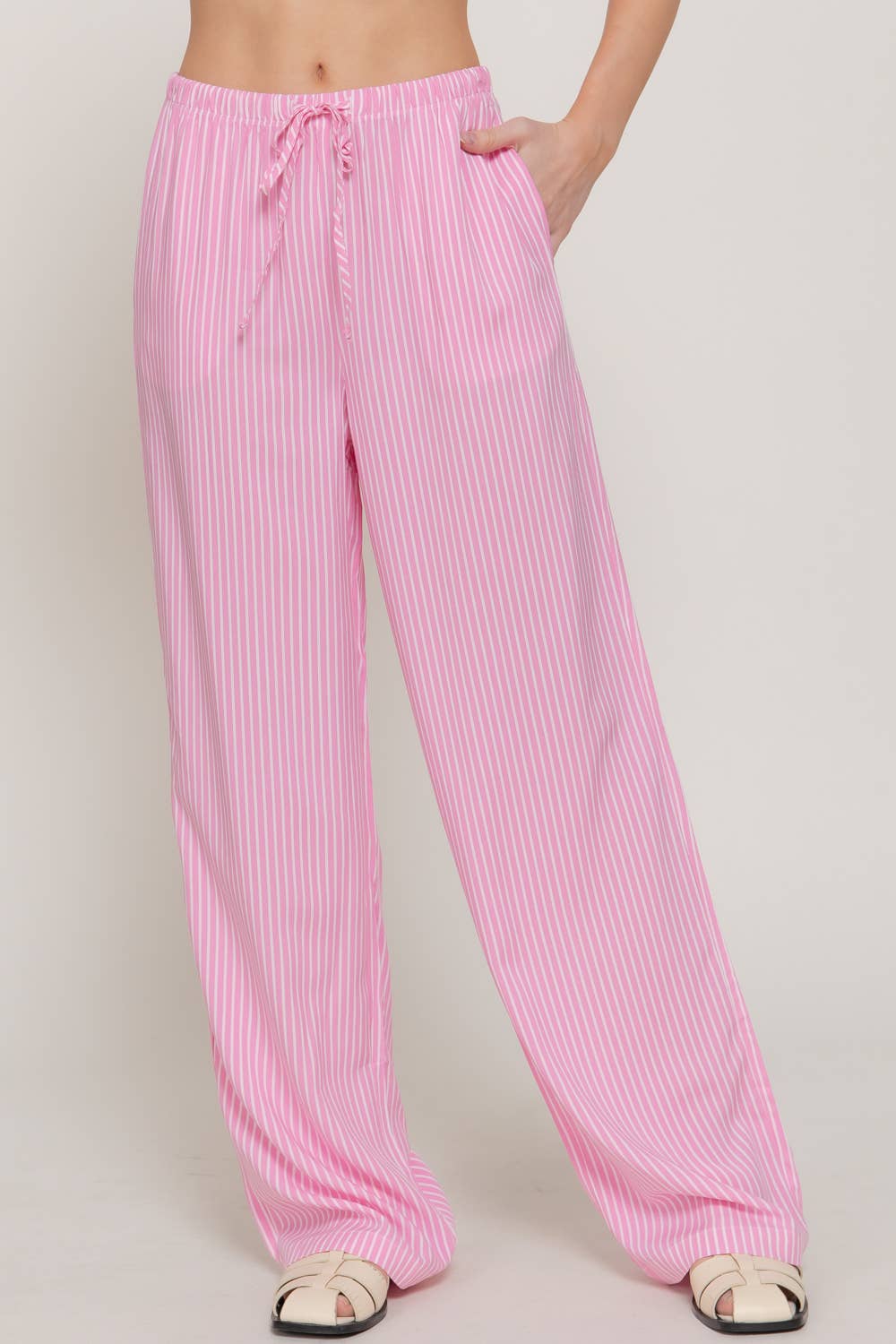 Stripe Boxer Pants