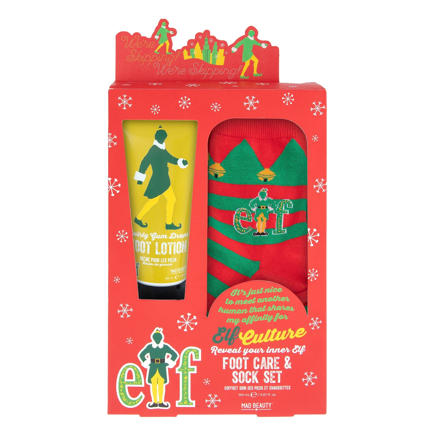 Mad Beauty Warner Elf Footcare & Sock Set